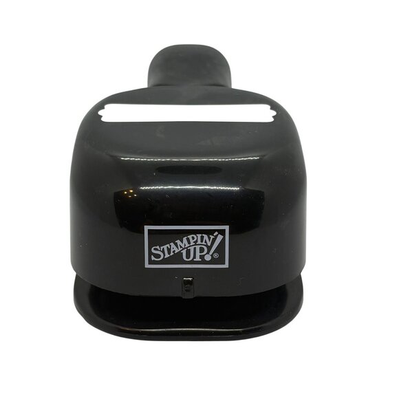 Stampin Up! Word Window Handheld Label Punch For Crafting Scrapbooking Card Maki - Picture 2 of 4